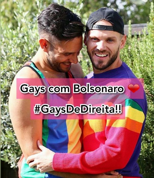 Gay con Bolsonaro