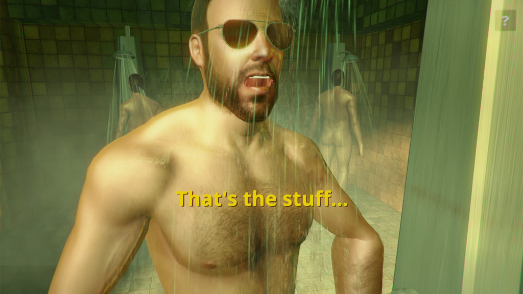 videogame uomo nudo