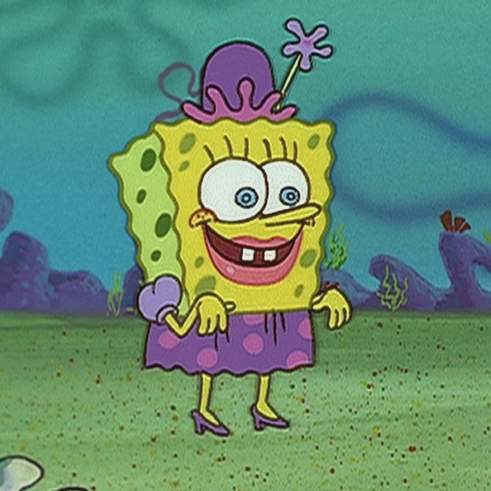 spongebob travestito